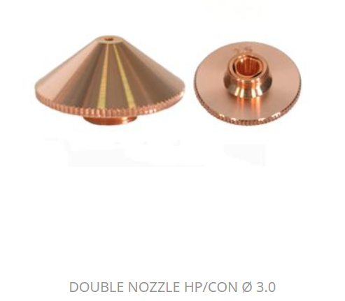 NOZUL-1AS950 LAZER DOUBLE NOZUL Ø3.0