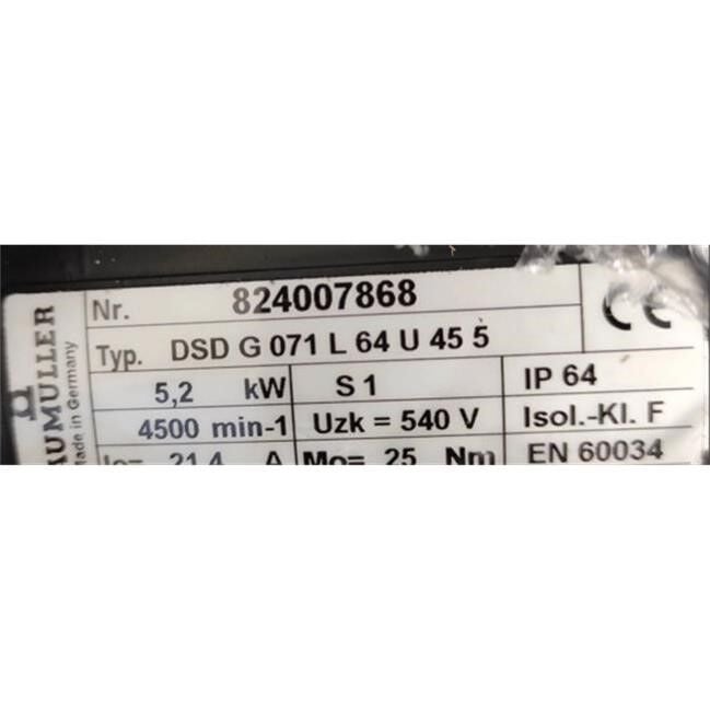 W-DSDG071L64U45-5 (WB) FRENLİ  SERVO MOTOR