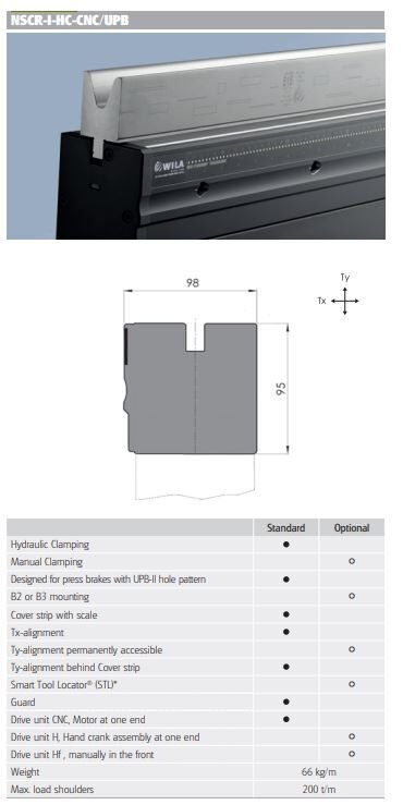 NSCR-I-HC- NSCR-I-HC-CNC/UPB-3230-CROWNING WITH HYD.CLAMP.SYS