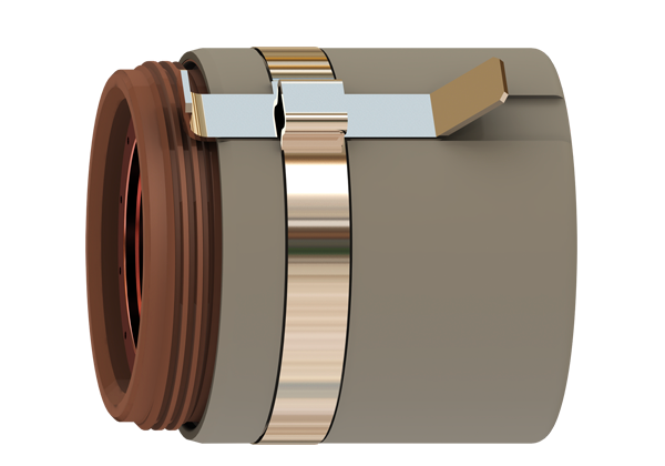 220936 - SHIELD CAP:HyPro2000 O2/AIR CLOCKWISE WITH IHS TAB