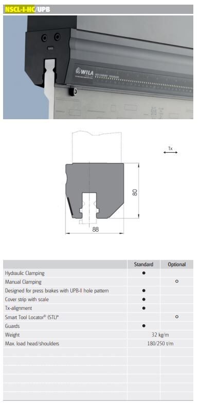 NSCL-I-HC/ NSCL-I-HC/UPB-850  HYDRAULIC CROWNING