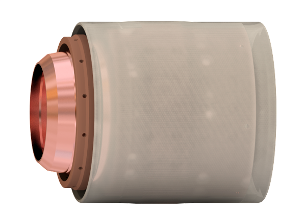 220740 - CAP:HPR400 260A BEVEL NOZZLE RETAINING MS