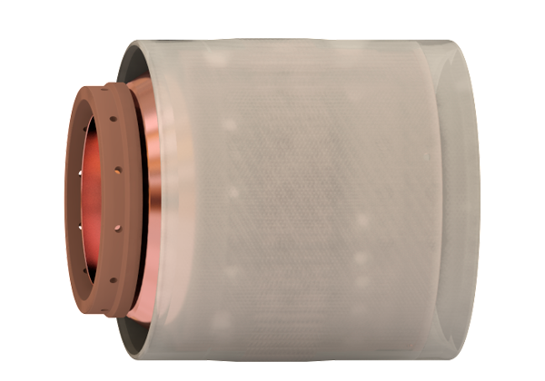 220758 - CAP:HPR400XD 260A NOZZLE RETAINER STAINLESS STEEL