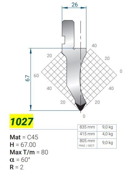 1027 CONTRO V60 R-2 H-67 L-835