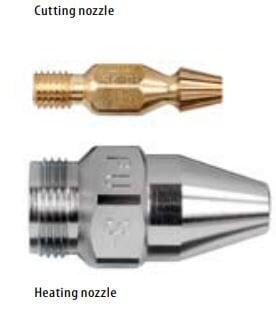 14001587 - 3 - 100 Heating nozzle, mixed fuel gas