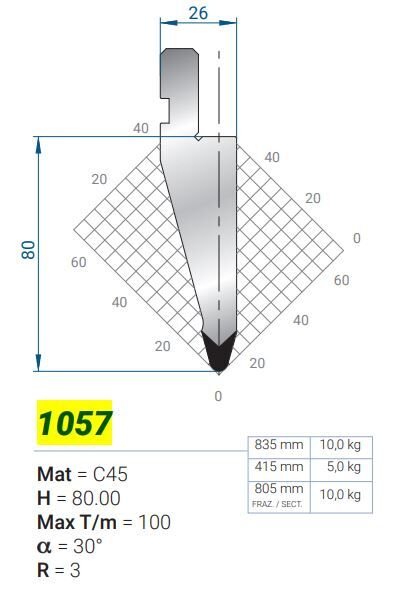 1057 CONTRO V30 R-3 H-80 L-835