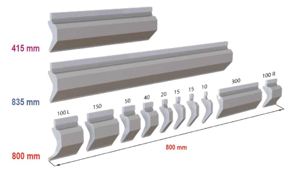 10.136 PUNZONI / PUNCHES AMADA - PROMECAM STYLE