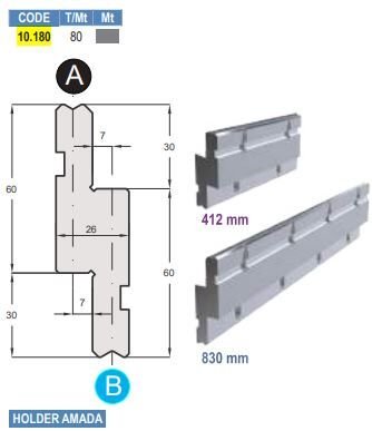 10.180 INSERTI RAGGIATI / RADIUS INSERTS AMADA