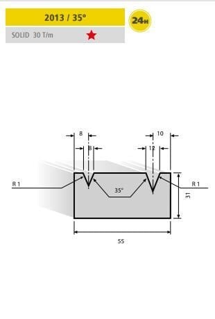 2013 / 35° EURAM 2013/35 DGS V 8-12 MM