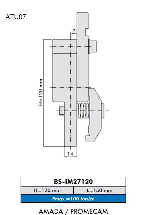 ATU07 - BS-IM27120 AMADA / PROMECAM