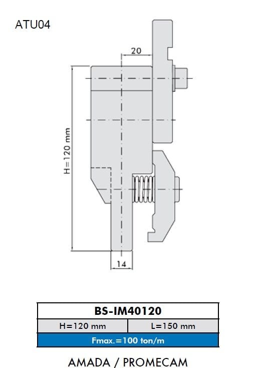 ATU04 - BS-IM40120 AMADA / PROMECAM