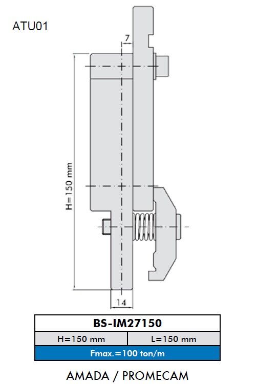 ATU01 - BS-IM27150 AMADA / PROMECAM