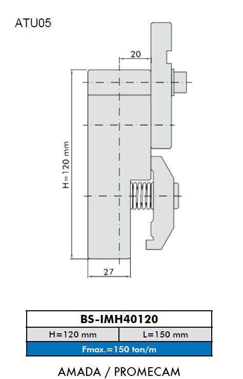 ATU05 - BS-IMH40120 AMADA / PROMECAM