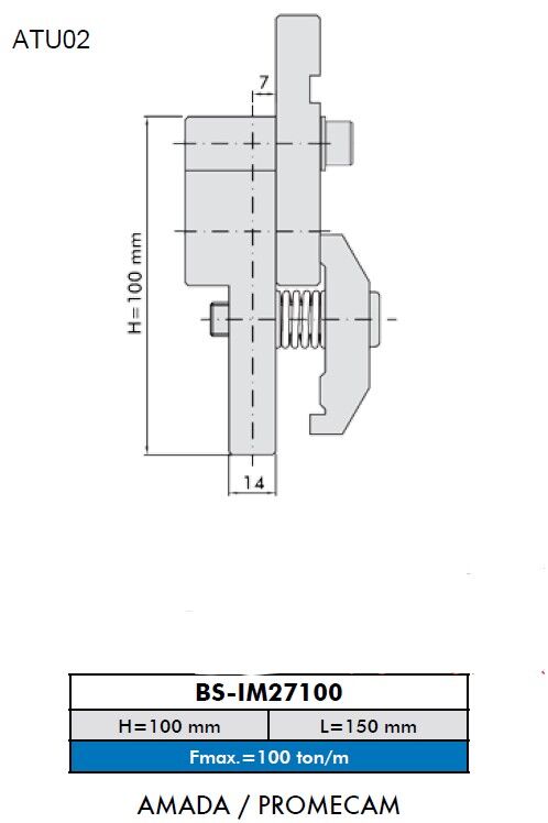 ATU02 - BS-IMH40120 AMADA / PROMECAM