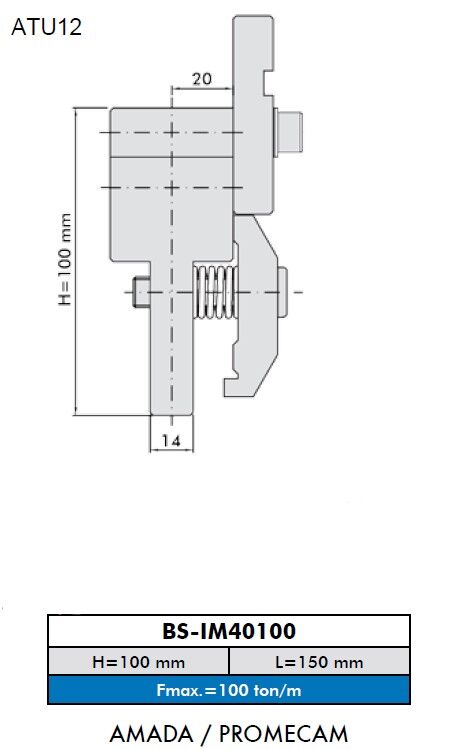 ATU12 - BS-IMH40120 AMADA / PROMECAM