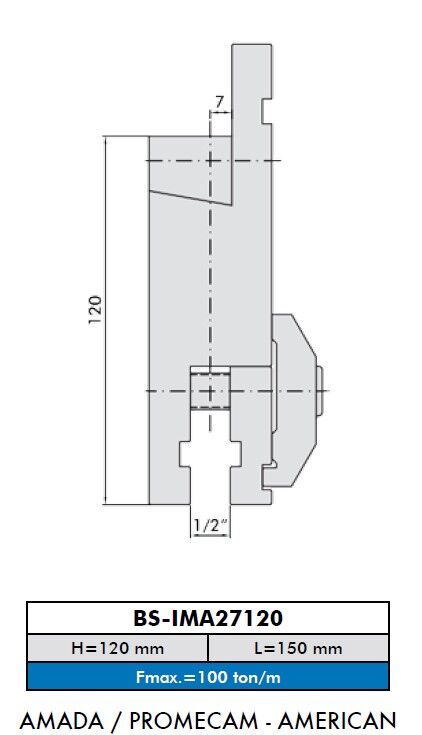 BS-IMA27120 AMADA / PROMECAM - AMERICAN