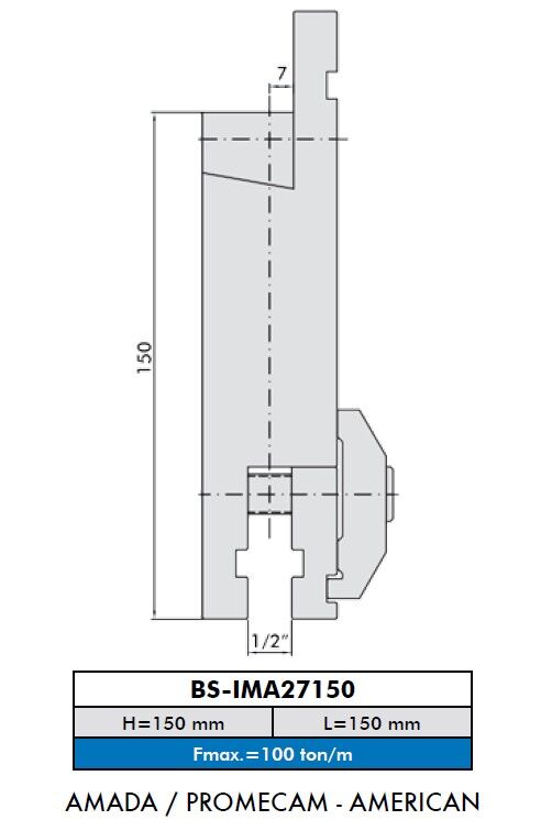 BS-IMA27150 AMADA / PROMECAM - AMERICAN