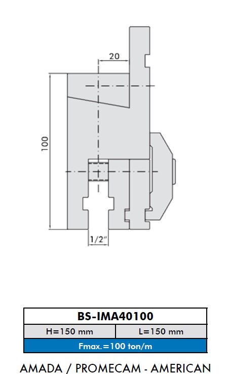 BS-IMA40100 AMADA / PROMECAM - AMERICAN