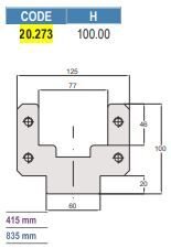 20.273 CONTENITORI E INSERTI IN POLIURETANO / HOLDERS AND POLYURETHANE INSERTS