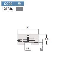 20.336 SUPPORTI MATRICI DIES HOLDERS 2V AMADA PROMECAM STYLE