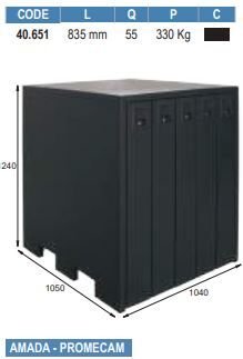40.651 ARMADIO PORTAUTENSILI / TOOLING CABINET
