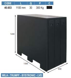 40.653 ARMADIO PORTAUTENSILI / TOOLING CABINET