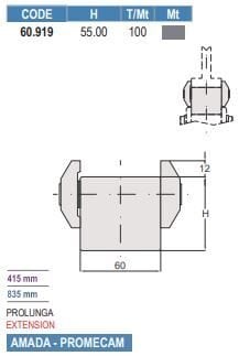60.919 ADATTATORI INFERIORI / LOWER ADAPTERS